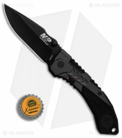 M&P M2.0 Clip Point Spring Assisted Knife Black (3.6" Black)1084316 -Kershaw Sales Shop M P M2 Clip Point Black Black BHQ 80732 er bottlecap