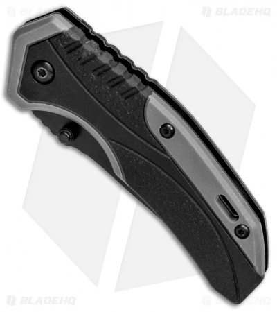 M&P Shield Spring Assisted Knife Black/Gray Rubber (2.75" Black) 1085918 2 M&P Shield Spring Assisted Knife Black/Gray Rubber (2.75" Black) 1085918 - Image 2