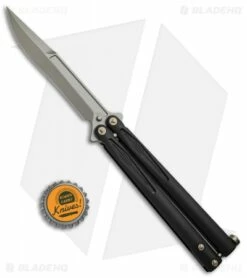 Microtech Tachyon III Balisong Butterfly Black (4.5" Bronze) 173-13 -Kershaw Sales Shop Microtech Tachyon III Balisong Butterfly Black Bronze 173 13 BHQ 74512 jr bottlecap