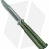 Microtech Tachyon III Balisong Butterfly OD Green (4.5" Sharpened Top Swedge OD)