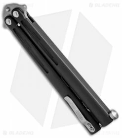 Microtech Tachyon III Balisong Butterfly Trainer Knife (4.5" Apocalyptic Dull) -Kershaw Sales Shop Microtech Tachyon III Balisong Butterfly Trainer Apocalyptic Dull 174 10AP BHQ 74086 jr side