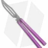 Nabalis + Will Hirsch The Vulp Butterfly Balisong Trainer Purple Al (4.4" BB)