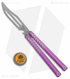 Nabalis + Will Hirsch The Vulp Butterfly Balisong Trainer Purple Al (4.4" BB) 7 Nabalis + Will Hirsch The Vulp Butterfly Balisong Trainer Purple Al (4.4" BB) -Kershaw Sales Shop Nabalis Vulp Butterfly Balisong Trainer Purple BHQ 156946 jr bottlecap