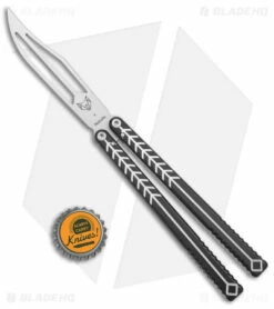 Nabalis + Will Hirsch The Vulp Butterfly Balisong Trainer Black Al (4.4" BB) -Kershaw Sales Shop Nabalis Will Hirsch The Vulp Butterfly Balisong Trainer Black BB BHQ 175003 jr bottlecap
