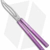 Nabalis + Will Hirsch The Vulp Butterfly Balisong Trainer Purple Al (4.4" BB)
