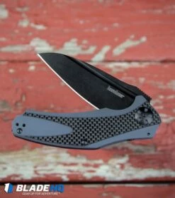 Kershaw Natrix XL Sub-Frame Lock Knife Blue G-10/CF (3.75" Black) 7008CFBLK 9 Kershaw Natrix XL Sub-Frame Lock Knife Blue G-10/CF (3.75" Black) 7008CFBLK -Kershaw Sales Shop Natrix XL Sub Frame Lock Carbo BHQ92438 kp red paint wood web