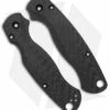 Flytanium Custom Carbon Fiber Lotus Scales For Spyderco Paramilitary 2