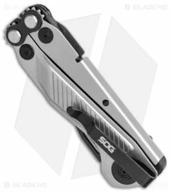 SOG Flash MT 7-in-1 Multi-Tool (Silver/Black) -Kershaw Sales Shop SOG Flash MT 7 in 1 Multi Tool Silver Black BHQ 140875 jr side