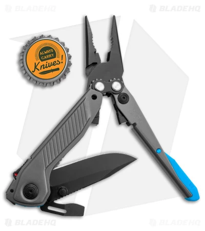 SOG Flash MT 7-in-1 Multi-Tool (Urban Gray/Cyan) 5 SOG Flash MT 7-in-1 Multi-Tool (Urban Gray/Cyan) - Image 5