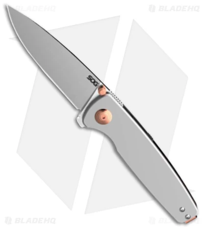 SOG Twitch III Spring Assisted Knife Aluminum Rose Gold (3.1" Satin) 11-15-02-43 1 SOG Twitch III Spring Assisted Knife Aluminum Rose Gold (3.1" Satin) 11-15-02-43