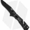 SOG Trident Elite Clip Point Spring Assisted Knife (3.7" Black) TF102