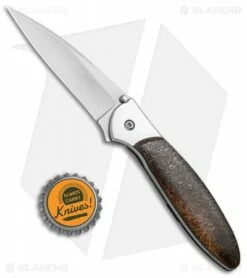 Santa Fe Stoneworks Customized Kershaw Leek A/O Knife Mammoth (3" Bead Blast) -Kershaw Sales Shop Santa Fe Stoneworks Customized Kershaw Leek Mammoth BB SF1660M BHQ 73788 jr bottlecap