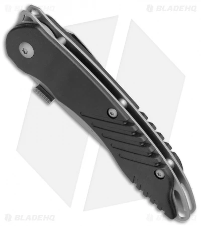 Schrade Extreme Survival Spring Assisted Knife Black ABS (3" Bead Blast) SCHA1 2 Schrade Extreme Survival Spring Assisted Knife Black ABS (3" Bead Blast) SCHA1 - Image 2