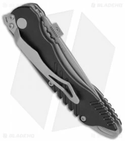 Schrade Extreme Survival Spring Assisted Knife Black ABS (3" BB Serr) SCHAS1 6 Schrade Extreme Survival Spring Assisted Knife Black ABS (3" BB Serr) SCHAS1 -Kershaw Sales Shop Schrade Extreme Survival Black ABS BB Serr SCHAS1 BHQ 71149 jr side