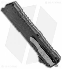 Schrade Viper OTF Assisted Opening Knife (3.5" Black) SCHOTF3B -Kershaw Sales Shop Schrade Viper OTF Assisted Opening Knife Black SCHOTF3B BHQ 11577 jr side