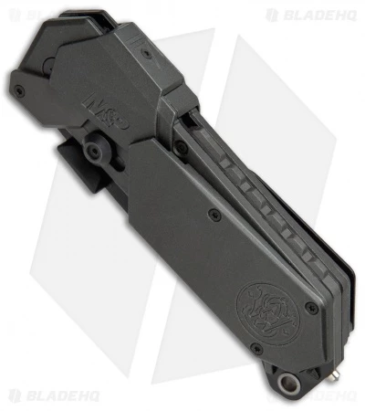 Smith & Wesson M&P M.A.G.I.C. Tanto Spring Assisted Knife (3.625" Black Serr) 2 Smith & Wesson M&P M.A.G.I.C. Tanto Spring Assisted Knife (3.625" Black Serr) - Image 2