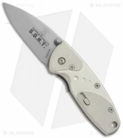 Smith & Wesson Medium S.O.R.T. Spring Assisted Knife Champagne (2" Bead Blast)