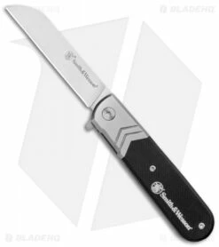 Smith & Wesson Executive Barlow Spring Assisted Black G-10 (2.7" Satin)