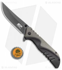M&P M2.0 U.G. Spring Assisted Knife OD Overmold (3.25" Black) 1100042 -Kershaw Sales Shop Smith and Wesson MP M2.0 U.G. Liner Lock Knife OD Overmold Black BHQ 93640 kp bottle cap