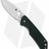 Spyderco Brouwer Frame Lock Knife Forest Green G-10 (2.77" Satin) C232GTIP