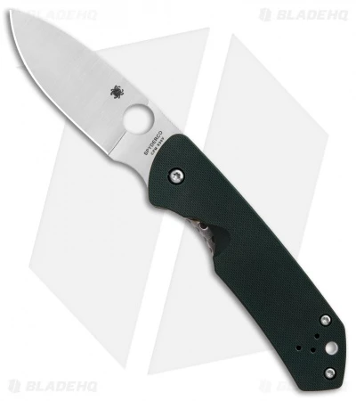 Spyderco Brouwer Frame Lock Knife Forest Green G-10 (2.77" Satin) C232GTIP 1 Spyderco Brouwer Frame Lock Knife Forest Green G-10 (2.77" Satin) C232GTIP