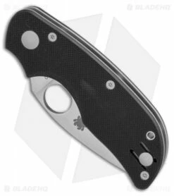Spyderco Cat G-10 Folding Knife (2.44" Satin) C129GP -Kershaw Sales Shop Spyderco Cat G10 satin C129GP BHQ 9118 er spine