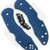 Spyderco Delica 4 Custom Royal Blue G-10 Replacement Handle Allen Putman