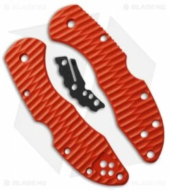 Spyderco Delica 4 Custom Hunter Orange G-10 Replacement Handle Allen Putman
