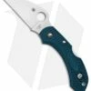 Spyderco Dragonfly 2 Lightweight Wharncliffe Knife Blue FRN (2.3" Satin)
