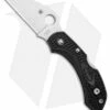 Spyderco Dragonfly 2 Wharncliffe Knife Black FRN (2.28" Satin) C28FPWCBK2