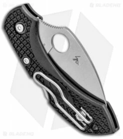Spyderco Dragonfly 2 Wharncliffe Knife Black FRN (2.28" Satin) C28FPWCBK2 6 Spyderco Dragonfly 2 Wharncliffe Knife Black FRN (2.28" Satin) C28FPWCBK2 -Kershaw Sales Shop Spyderco Dragonfly 2 Wharncliffe Black FRN Satin C28FPWCBK2 BHQ 97445 jr side