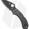 Spyderco Dragonfly Lockback Knife Carbon Fiber (2.25" Black CRU-WEAR)