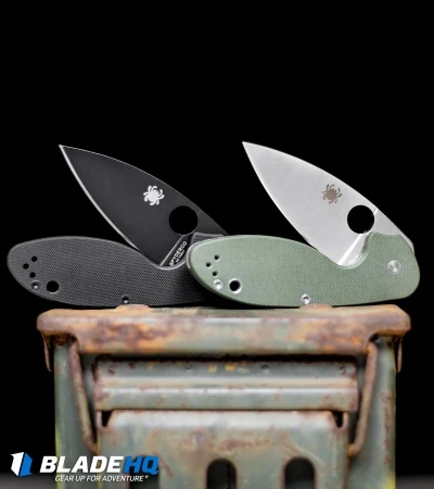 Spyderco Efficient Liner Lock Knife Green G-10 (3" Satin) C216GPGR 5 Spyderco Efficient Liner Lock Knife Green G-10 (3" Satin) C216GPGR - Image 5