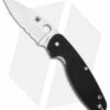Spyderco Emphasis Liner Lock Knife Black G-10 (3.61" Satin Serr) C245GPS
