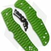 Spyderco Endura 4 Custom Toxic Green G-10 Replacement Handle Allen Putman