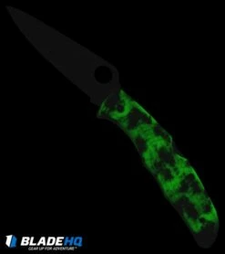 Spyderco Endura 4 Lockback Knife Glow Zome Green (3.75" Satin) GITD 8 Spyderco Endura 4 Lockback Knife Glow Zome Green (3.75" Satin) GITD -Kershaw Sales Shop Spyderco Endura Zome Glow Green FRN C10ZFPGITD BHQ 112070 jr glow