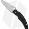 Spyderco Hennicke Opus Liner Lock Knife Black G-10 (3.75" Satin) C218GP