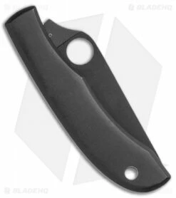 Spyderco HoneyBee Black Slip Joint Knife Stainless Steel (1.6" Black) C137BKP -Kershaw Sales Shop Spyderco HoneyBee Black Slip Joint Knife Stainless Steel 1.6 Black C137BKP BHQ 116289 LS Side