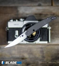 Spyderco Ikuchi Compression Lock Knife Carbon Fiber (3.26" Satin) -Kershaw Sales Shop Spyderco Ikuchi Compression Lock Folding Knife Satin C242CFP BHQ 93649 kp camera web