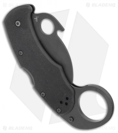 Spyderco Karahawk Folding Knife W/ Emerson Opener (2.36" Black) C170GBBKP 3 Spyderco Karahawk Folding Knife W/ Emerson Opener (2.36" Black) C170GBBKP - Image 3
