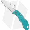 Spyderco Ladybug 3 Folding Knife Teal FRN (1.94" S30V) LTLP3