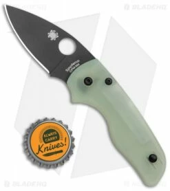 Spyderco M4 Lil' Native Compression Lock Knife Natural G-10 (2.4" Black) -Kershaw Sales Shop Spyderco Lil Native M4 Exclusive Compression Lock Natural G 10 Black C230GM4PBK BHQ 99213 jr bottlecap