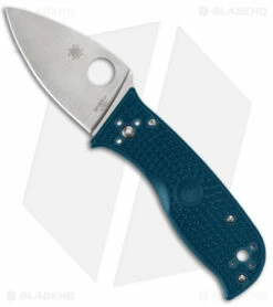 Spyderco Lil' Temperance 3 K390 Compression Lock Knife Teal (2.9" Stonewash)