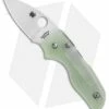 Spyderco M4 Lil' Native Compression Lock Knife Natural G-10 (2.4" Satin)