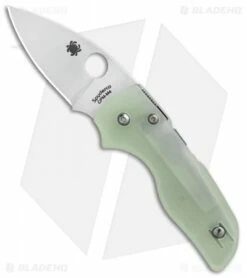 Spyderco M4 Lil' Native Compression Lock Knife Natural G-10 (2.4" Satin)