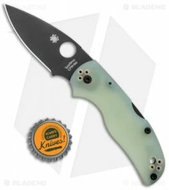 Spyderco M4 Native 5 Lockback Knife Natural G-10 (3" Black) C41GM4PBK5 Exclusive -Kershaw Sales Shop Spyderco M4 Native 5 LB Natural G 10 Black C41GM4PBK5 BHQ 88442 jr bottlecap 2