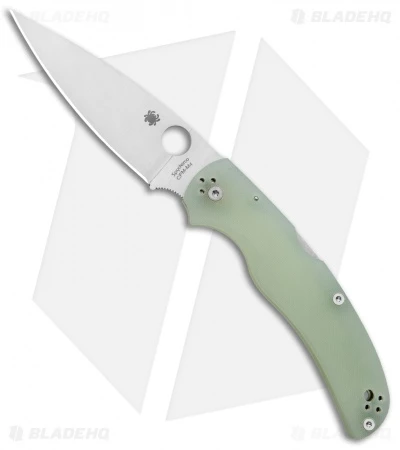 Spyderco M4 Native Chief Lockback Knife Natural G-10 (4.08" Satin) C244GM4P 1 Spyderco M4 Native Chief Lockback Knife Natural G-10 (4.08" Satin) C244GM4P