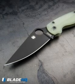 Spyderco M4 Paramilitary 2 Knife Natural G-10 (3.4" Black) C81GM4BKP2 Exclusive 16 Spyderco M4 Paramilitary 2 Knife Natural G-10 (3.4" Black) C81GM4BKP2 Exclusive -Kershaw Sales Shop Spyderco M4 Paramilitary 2 Knife Natural G 10 C81GM4BKP2 Exclusive BHQ71568 kp steel web 1