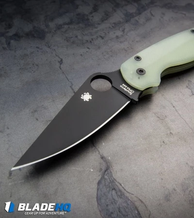 Spyderco M4 Paramilitary 2 Knife Natural G-10 (3.4" Black) C81GM4BKP2 Exclusive 5 Spyderco M4 Paramilitary 2 Knife Natural G-10 (3.4" Black) C81GM4BKP2 Exclusive - Image 5