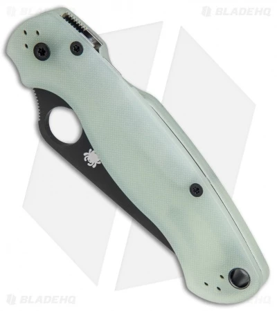 Spyderco M4 Paramilitary 2 Knife Natural G-10 (3.4" Black) C81GM4BKP2 Exclusive 2 Spyderco M4 Paramilitary 2 Knife Natural G-10 (3.4" Black) C81GM4BKP2 Exclusive - Image 2